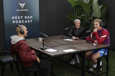 Frenkie De Jong on the CUPRA Next Gen Podcast in collaboration with 433