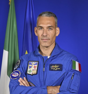 Italian Air Force Col. and Axiom Space professional astronaut trainee Walter Villadei