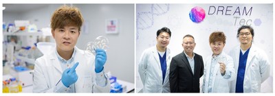 DreamTec: Doctores Kwong, Sung y Wu; y HKMU: Prof. Sze